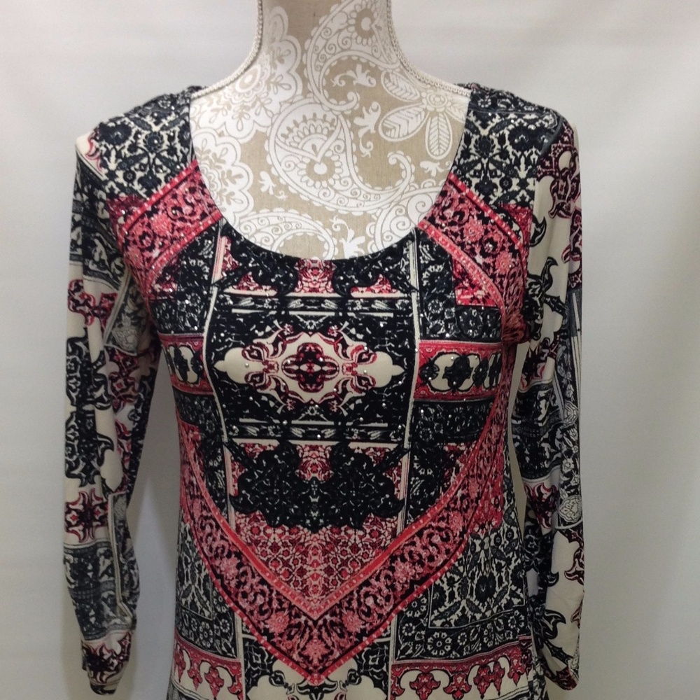 Style & Co Tunic‎ Studded Shirt